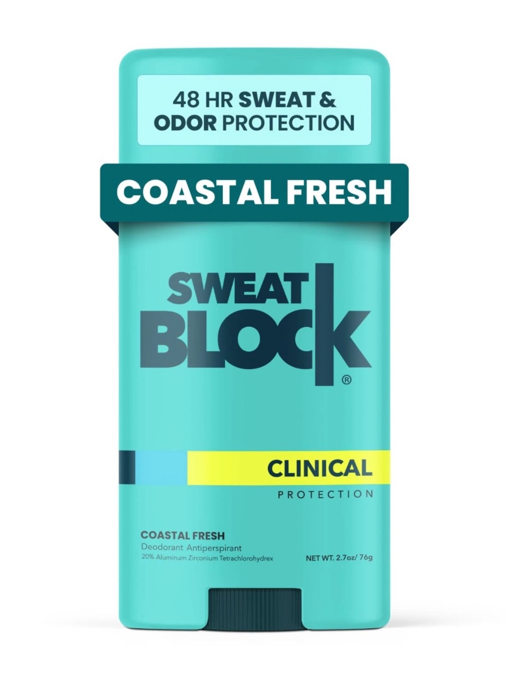 Clinical Deodorant Antiperspirant - Coastal Fresh (Aqua)